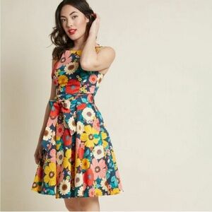 Floral Sleeveless Dress